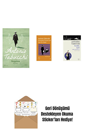 Requiem + Everest Açıkhava 34 - Fernando Pessoa’nın Son Üç Günü + Isabel İçin Bir Mandala + Okuma Sticker'ları