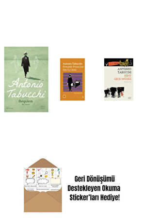 Requiem + Everest Açıkhava 34 - Fernando Pessoa’nın Son Üç Günü + Hint Gece Müziği + Okuma Sticker'ları