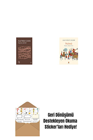 Everest Açıkhava 35 - Seçme Şiirler + Naîmâ + Okuma Sticker'ları