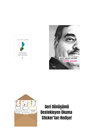 Mevlana ve Mevlevilik + Asaf Hâlet Çelebi - Bütün Şiirleri + Okuma Sticker'ları
