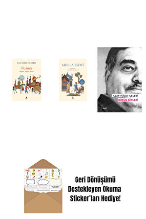Naîmâ + Molla Câmî + Asaf Hâlet Çelebi - Bütün Şiirleri + Okuma Sticker'ları