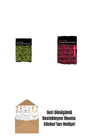 Hayatın Sessizliğinde + Kırmızı Pelerinli Kent + Okuma Sticker'ları