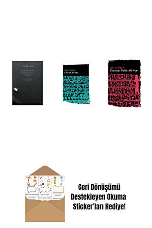 Kendi İçinden de Geçip Gitti mi Uzaklara? + Kabuk Adam + Kırmızı Pelerinli Kent + Okuma Sticker'ları