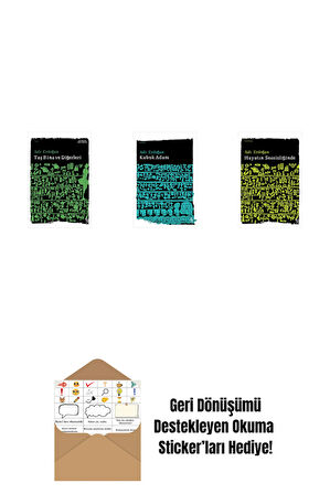 Taş Bina ve Diğerleri + Kabuk Adam + Hayatın Sessizliğinde + Okuma Sticker'ları