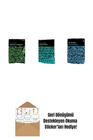 Taş Bina ve Diğerleri + Kabuk Adam + Bir Kez Daha + Okuma Sticker'ları