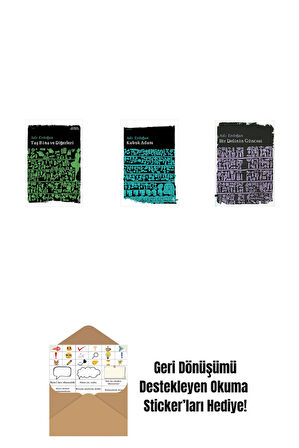 Taş Bina ve Diğerleri + Kabuk Adam + Bir Delinin Güncesi + Okuma Sticker'ları