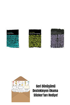 Kabuk Adam + Hayatın Sessizliğinde + Bir Delinin Güncesi + Okuma Sticker'ları