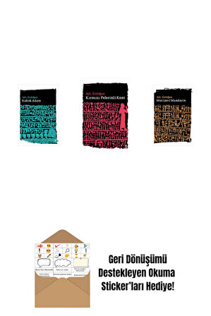 Kabuk Adam + Kırmızı Pelerinli Kent + Mucizevi Mandarin + Okuma Sticker'ları