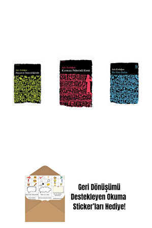 Hayatın Sessizliğinde + Kırmızı Pelerinli Kent + Bir Kez Daha + Okuma Sticker'ları
