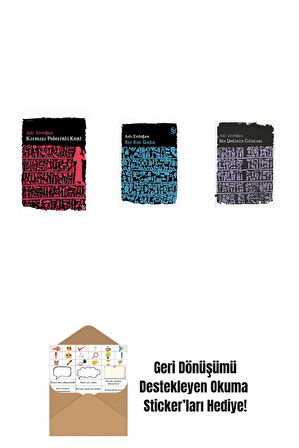 Kırmızı Pelerinli Kent + Bir Kez Daha + Bir Delinin Güncesi + Okuma Sticker'ları