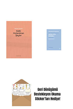Kalbi Hızlandıran Şeyler + Açıklığa Doğru + Okuma Sticker'ları