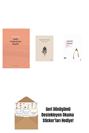 Kalbi Hızlandıran Şeyler + Geç’mişim + Kemik İnadı + Okuma Sticker'ları