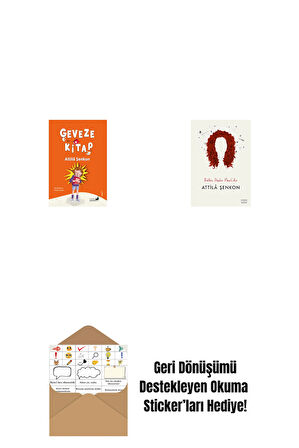 Geveze Kitap + Bütün Düşler Nazlı’dır + Okuma Sticker'ları