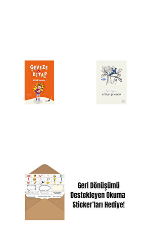 Geveze Kitap + Aykırı Üçgenler + Okuma Sticker'ları