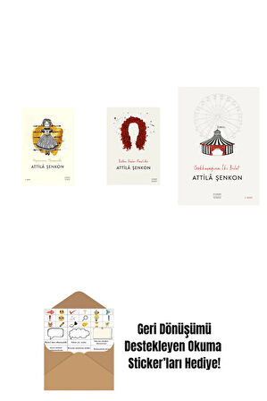 Hepimizin Yarasında + Bütün Düşler Nazlı’dır + Gökkuşağına İki Bilet + Okuma Sticker'ları