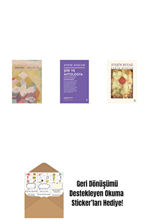 Dünya Çok Uzak + Şiir ve Mitologya + Ateşin Beyaz + Okuma Sticker'ları