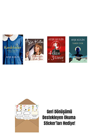 Ayşe Kulin 4 Kitap Set + Okuma Sticker'ları