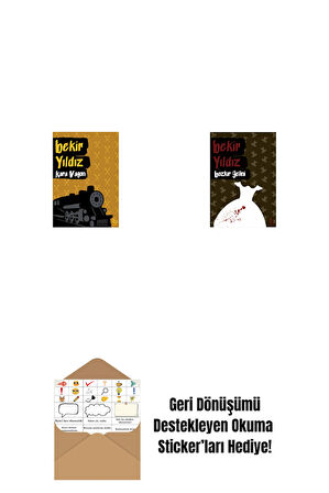 Kara Vagon + Bozkır Gelini + Okuma Sticker'ları