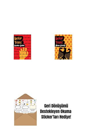 Kaçakçı Şahan + Alman Ekmeği + Okuma Sticker'ları