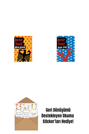 Alman Ekmeği + Beyaz Türkü + Okuma Sticker'ları