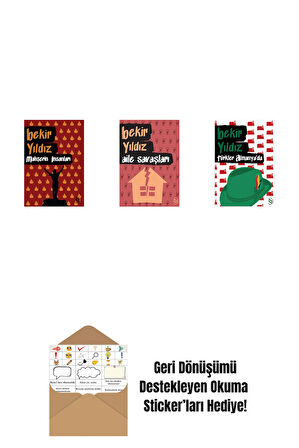 Mahşerin İnsanları + Aile Savaşları + Türkler Almanya'da + Okuma Sticker'ları