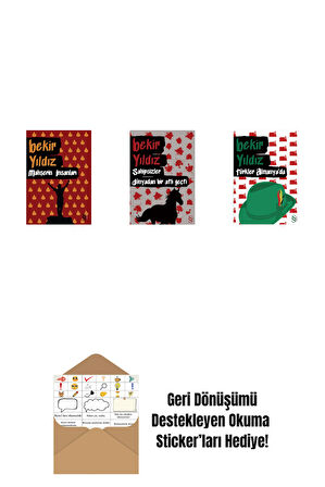 Mahşerin İnsanları + Sahipsizler - Dünyadan Bir Atlı Geçti + Türkler Almanya'da + Okuma Sticker'ları