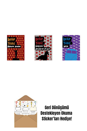 Mahşerin İnsanları + Sahipsizler - Dünyadan Bir Atlı Geçti + Harran + Okuma Sticker'ları