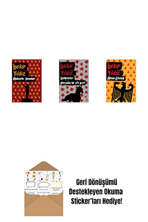 Mahşerin İnsanları + Sahipsizler - Dünyadan Bir Atlı Geçti + Alman Ekmeği + Okuma Sticker'ları