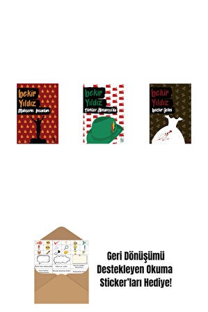 Mahşerin İnsanları + Türkler Almanya'da + Bozkır Gelini + Okuma Sticker'ları