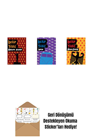 Mahşerin İnsanları + Harran + Alman Ekmeği + Okuma Sticker'ları