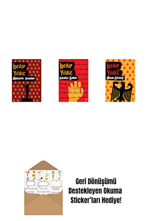 Mahşerin İnsanları + Kaçakçı Şahan + Alman Ekmeği + Okuma Sticker'ları