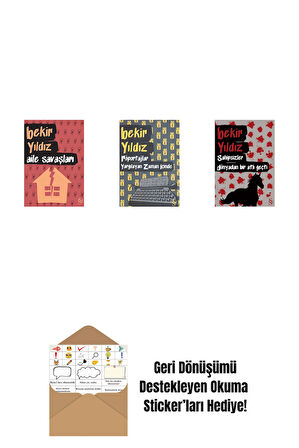 Aile Savaşları + Röportajlar: Yargılayan Zaman İçinde + Sahipsizler - Dünyadan Bir Atlı Geçti + Okuma Sticker'ları