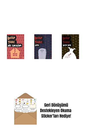 Aile Savaşları + Darbe + Bozkır Gelini + Okuma Sticker'ları