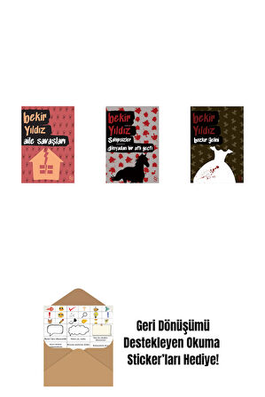 Aile Savaşları + Sahipsizler - Dünyadan Bir Atlı Geçti + Bozkır Gelini + Okuma Sticker'ları