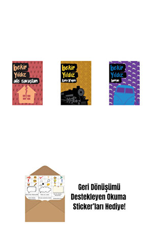 Aile Savaşları + Kara Vagon + Harran + Okuma Sticker'ları