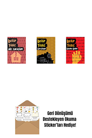Aile Savaşları + Kara Vagon + Kaçakçı Şahan + Okuma Sticker'ları