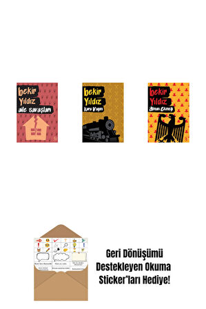 Aile Savaşları + Kara Vagon + Alman Ekmeği + Okuma Sticker'ları