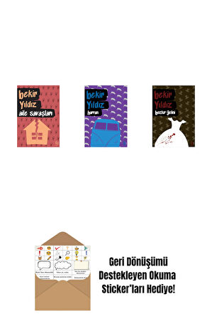 Aile Savaşları + Harran + Bozkır Gelini + Okuma Sticker'ları