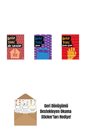 Aile Savaşları + Harran + Kaçakçı Şahan + Okuma Sticker'ları