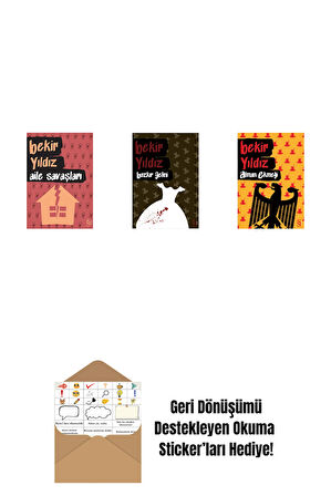 Aile Savaşları + Bozkır Gelini + Alman Ekmeği + Okuma Sticker'ları