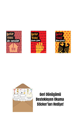 Aile Savaşları + Kaçakçı Şahan + Alman Ekmeği + Okuma Sticker'ları