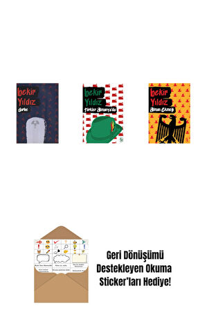 Darbe + Türkler Almanya'da + Alman Ekmeği + Okuma Sticker'ları