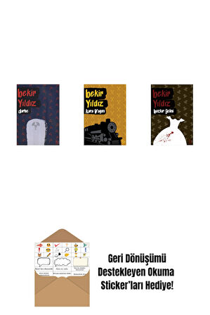Darbe + Kara Vagon + Bozkır Gelini + Okuma Sticker'ları