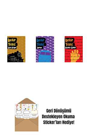 Kara Vagon + Harran + Kaçakçı Şahan + Okuma Sticker'ları