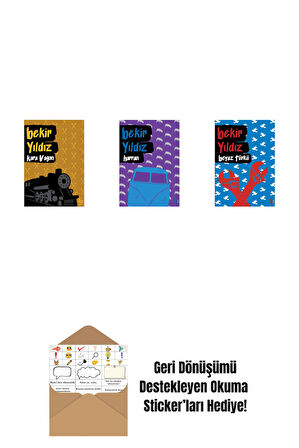 Kara Vagon + Harran + Beyaz Türkü + Okuma Sticker'ları