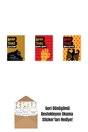 Kara Vagon + Kaçakçı Şahan + Alman Ekmeği + Okuma Sticker'ları