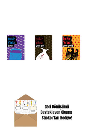 Harran + Bozkır Gelini + Alman Ekmeği + Okuma Sticker'ları