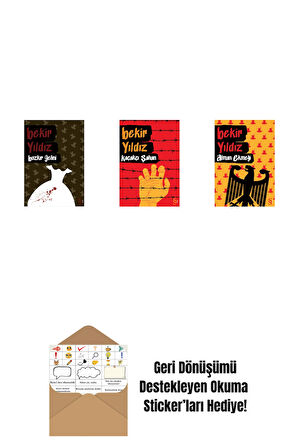 Bozkır Gelini + Kaçakçı Şahan + Alman Ekmeği + Okuma Sticker'ları