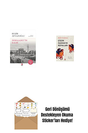 Dersaadet’i̇n Kalbi + Çiçek Hanımın Rüyaları + Okuma Sticker'ları
