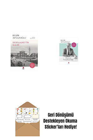 Dersaadet’i̇n Kalbi + Dünyayı Güzelleştirmek + Okuma Sticker'ları